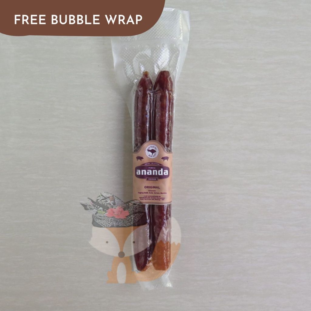 

Sosis Babi Lapchiong Bali Ananda cap Pulau Bali Travel Size Isi 2