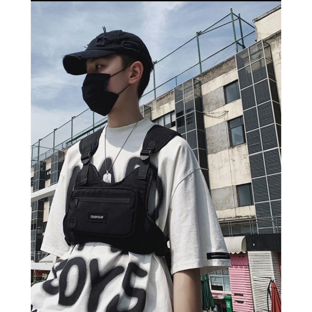 Chestbag 125 Tas Motor Pria Chest Bag Pria Tas Rompi Tas Dada PREMIUM WATERPROOF