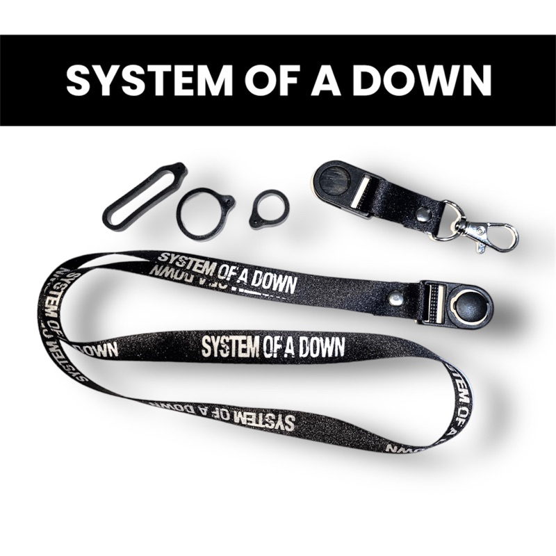 

SISTEM OF DOWN LANYARD PREMIUM GANTUNGAN HP GANTUNGAN KUNCI