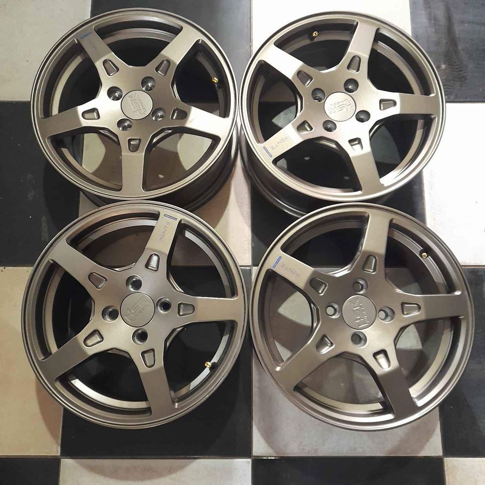 VELG MOBIL RACING SECOND/BEKAS HSR PENTE R15X6,5 4X100 ET38