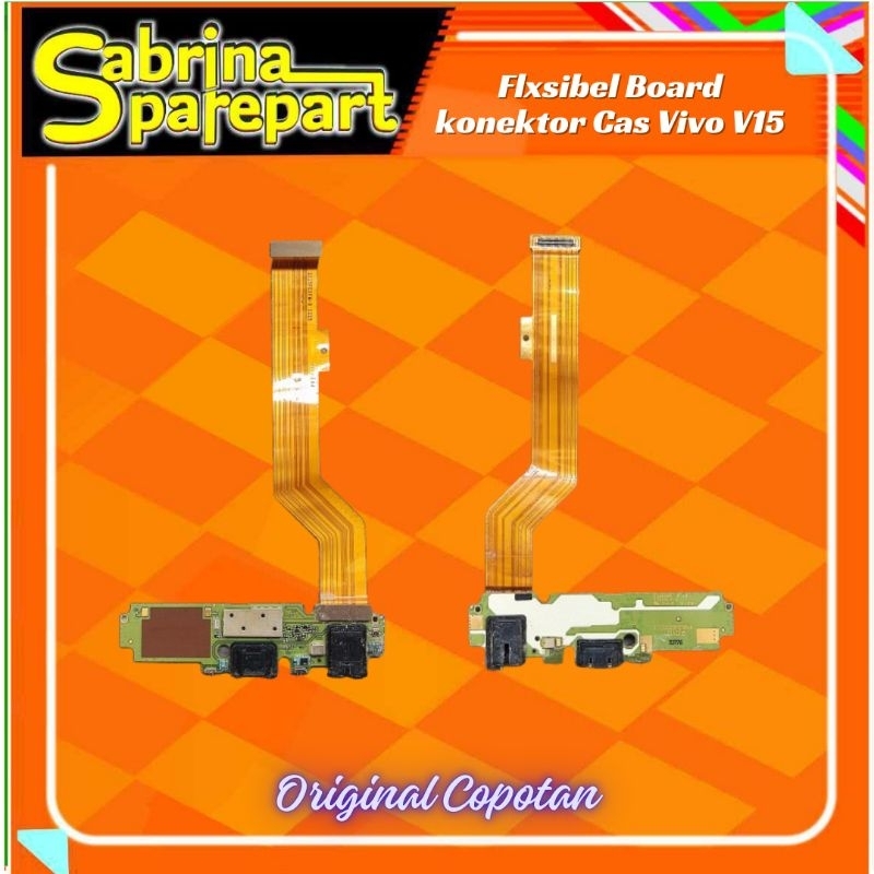 Flexsibel Board Papan konektor Cas Vivo V15 Original Copotan