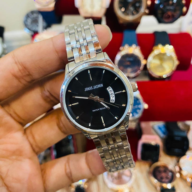 Jonas Jasmin Original Stainless Silver Black