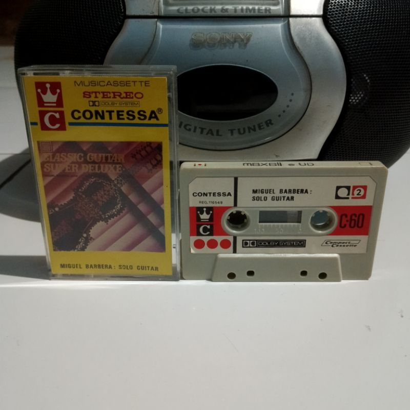 Kaset Pita Miguel Barbera Solo Guitar