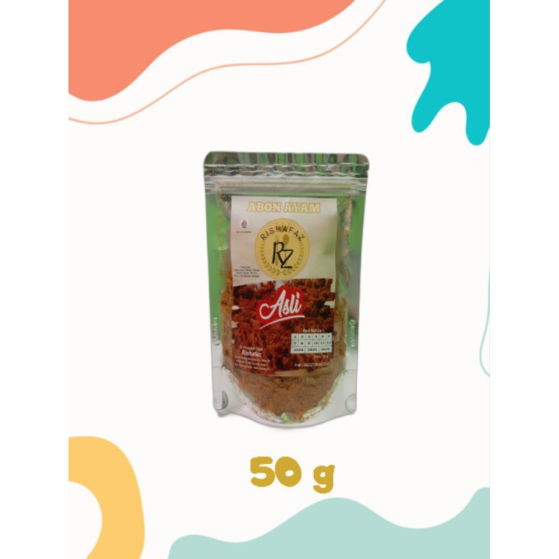 

Abon Ayam 50g/Abon Ayam Original/Abon Ayam Special/Abon Ayam Rishafaz