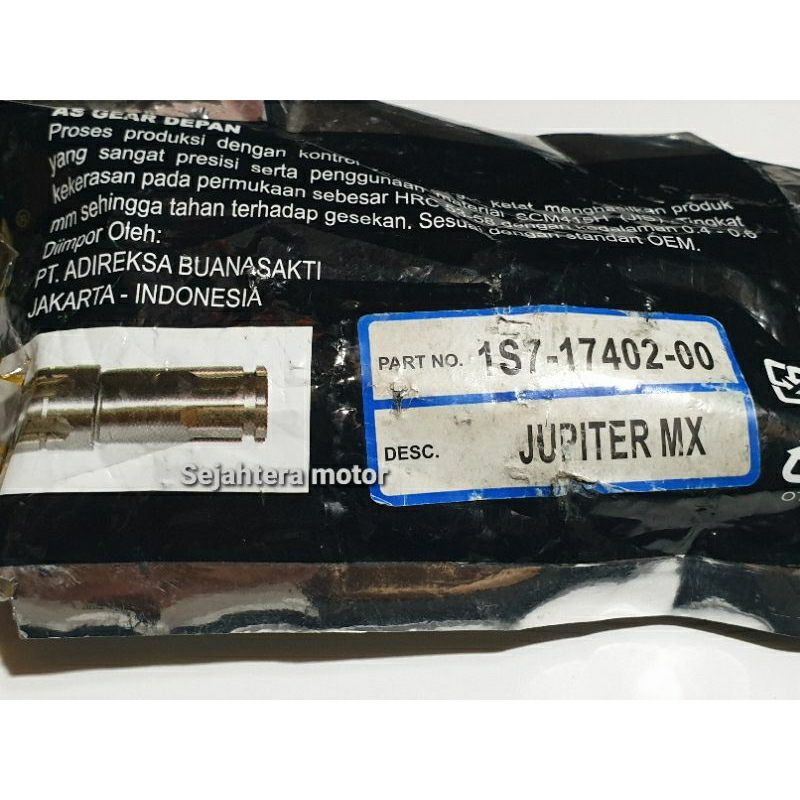 AS GEAR DEPAN FUKUYAMA JUPITER MX