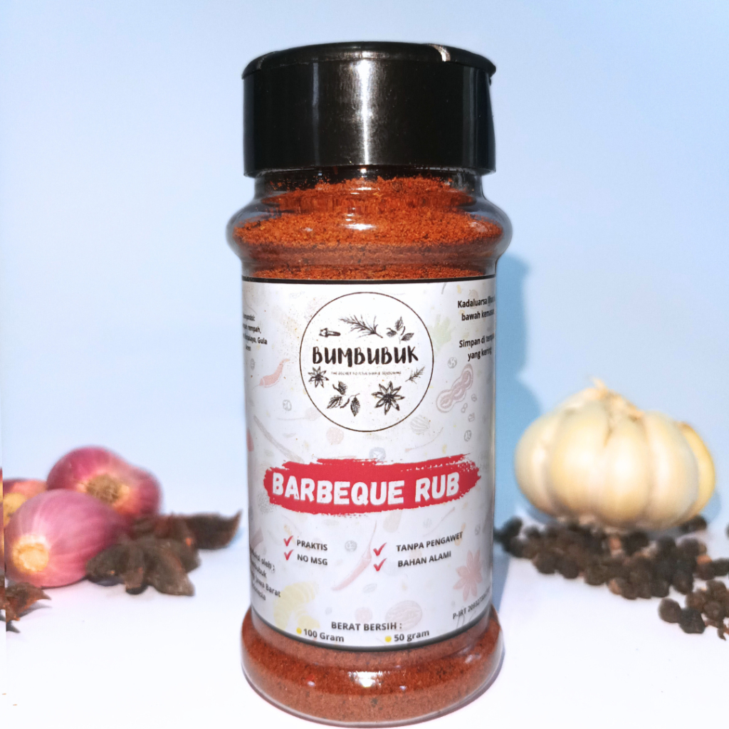 

Bumbubuk Barbeque Rub / Dry Rub / Spice Blend / BBQ Seasoning / Mix Rub / Chicken Rub / Steak Rub / Steak Ayam/ Chicken Steak/ Rempah / Marinasi Daging