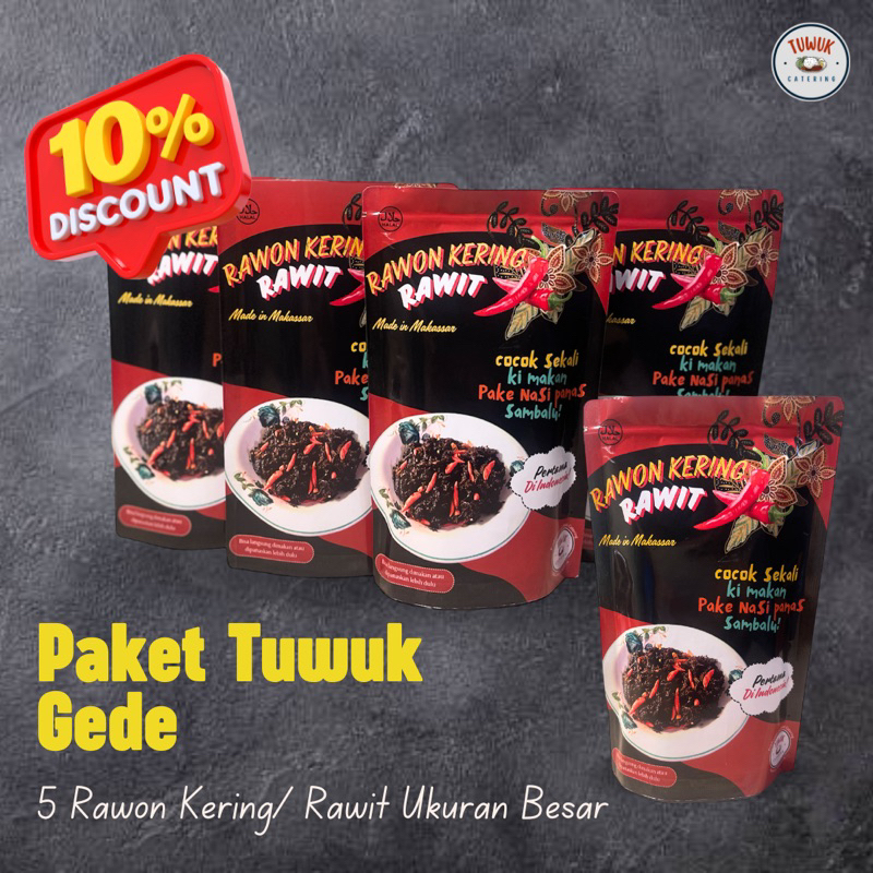 

Paket Tuwuk Gede - 5 Ukuran Besar