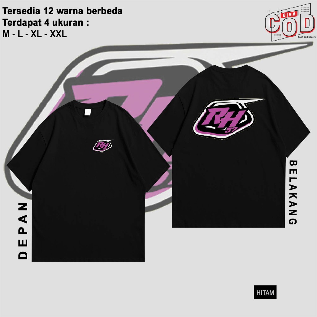 Kaos RH 57 Kaos Distro Kaos Pria kekinian