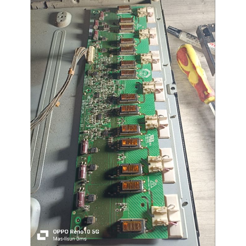 inverter tv LG 32LG10R LG32LG10R balas ballast backlight lampu