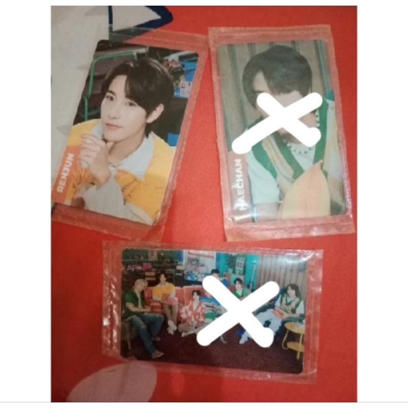 ready wts photocard pc renjun haechan NCT Dream × tos tos tostos official  (baca deskripsi)