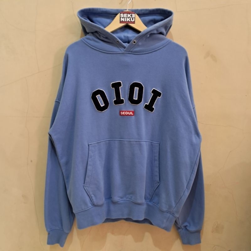 Hoodie OIOI SEOUL Official Seungmin STRAY KIDS Idol KPop Bordir towel bahan babyteri tebal