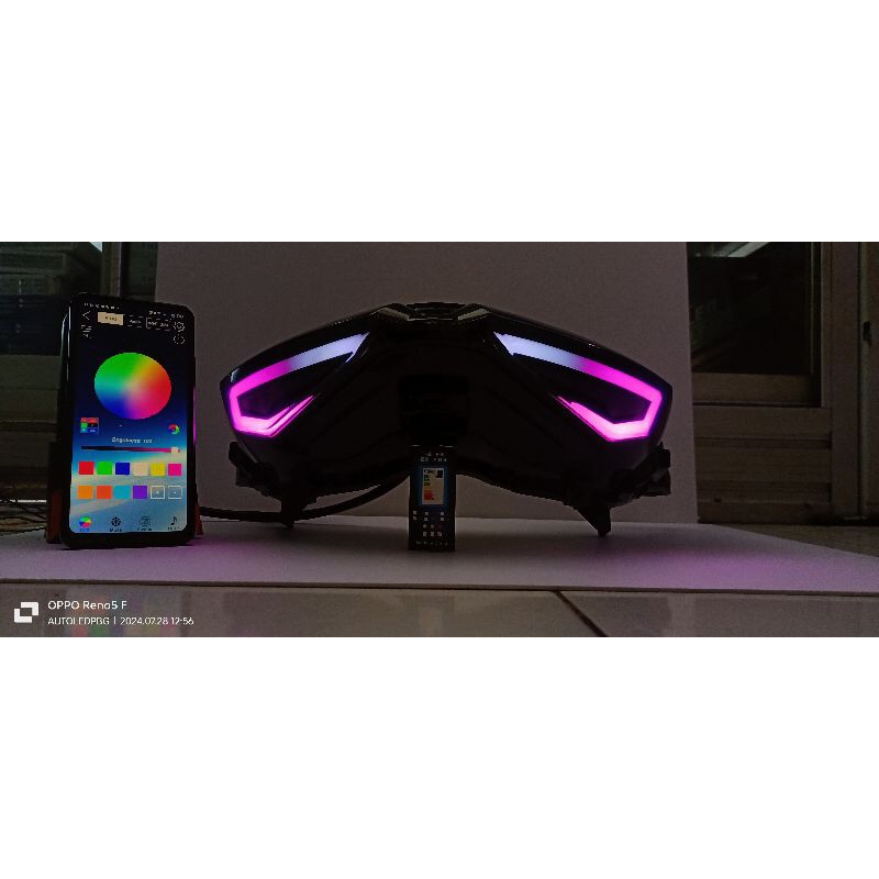 Stoplamp lazy nmax new RGB Android Full Custom