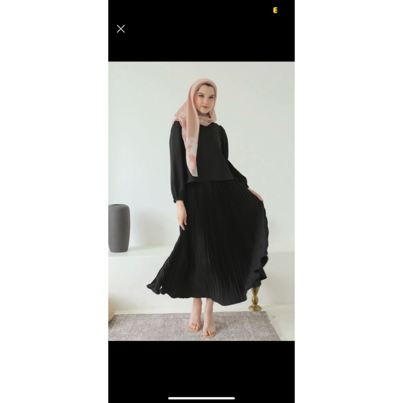 preloved d’amora ayana dress black L