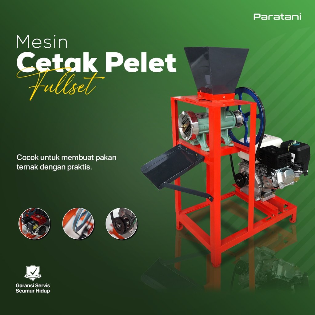 Mesin Cetak Pelet Horizontal - Mesin Giling Daging Bumbu Kacang Sambal Cabe Gilingan