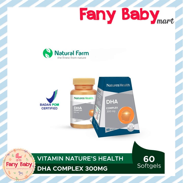 NATURE'S HEALTH DHA COMPLEX / 60'SOFTGELS