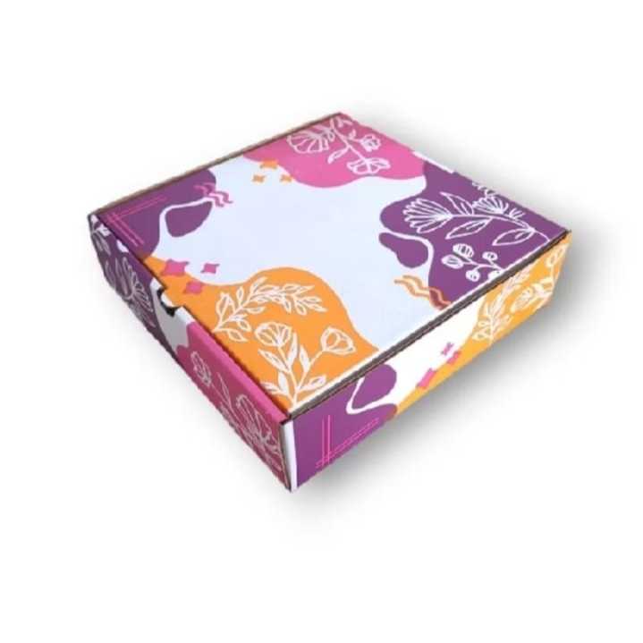 Box 27x27x10 Kardus Puding Karton Custom Paking Polos Hampers Ulang Tahun Boneka Tart