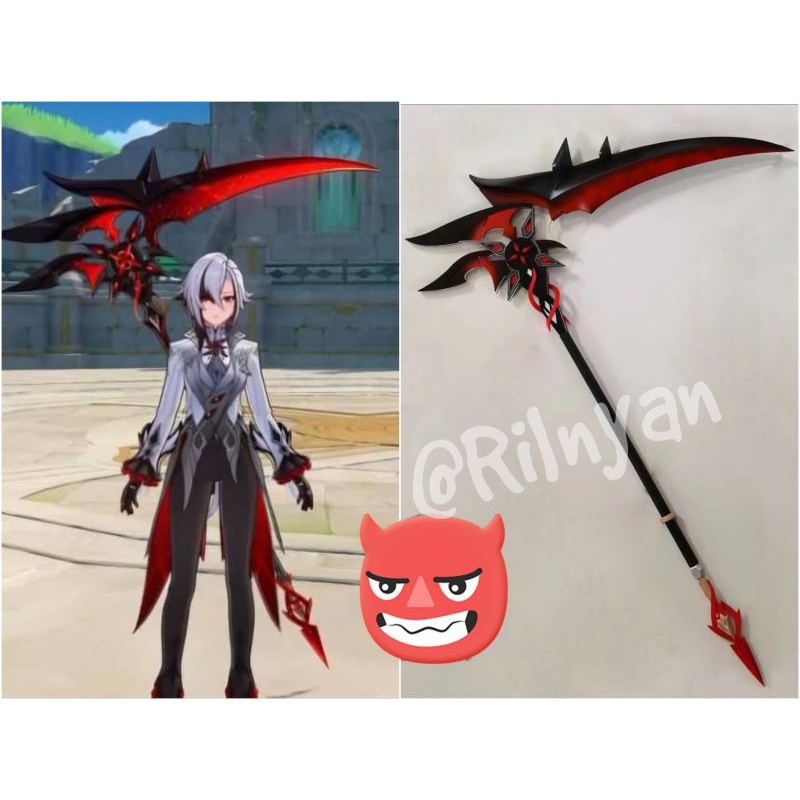 [Pre Order] Weapon Arlecchino Genshin Impact cosplay