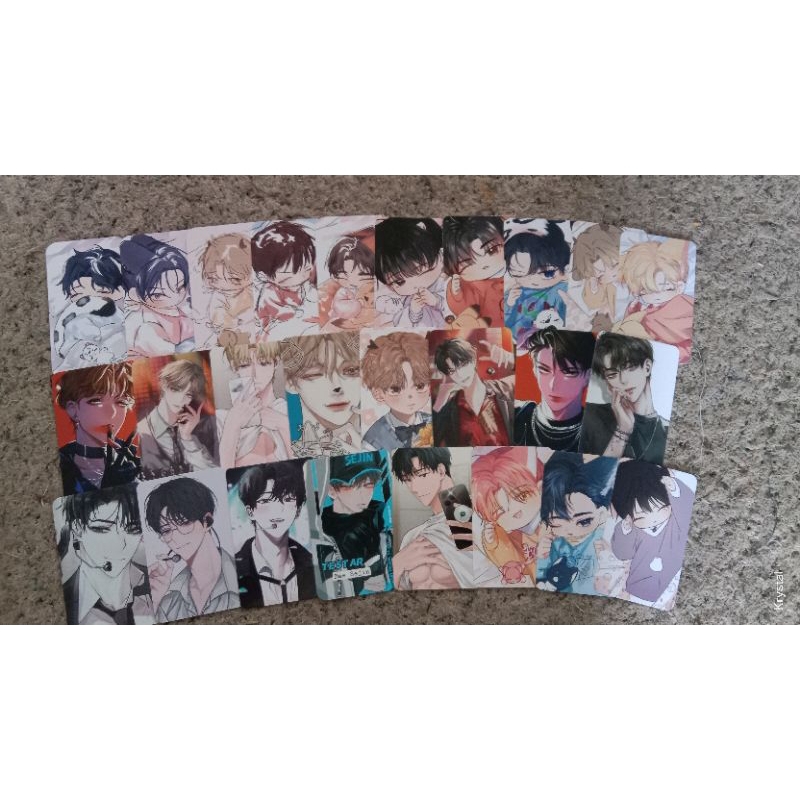 PC DEBUT OR DIE, TESTAR, VTIC, DMJ PHOTOCARD ADULTS