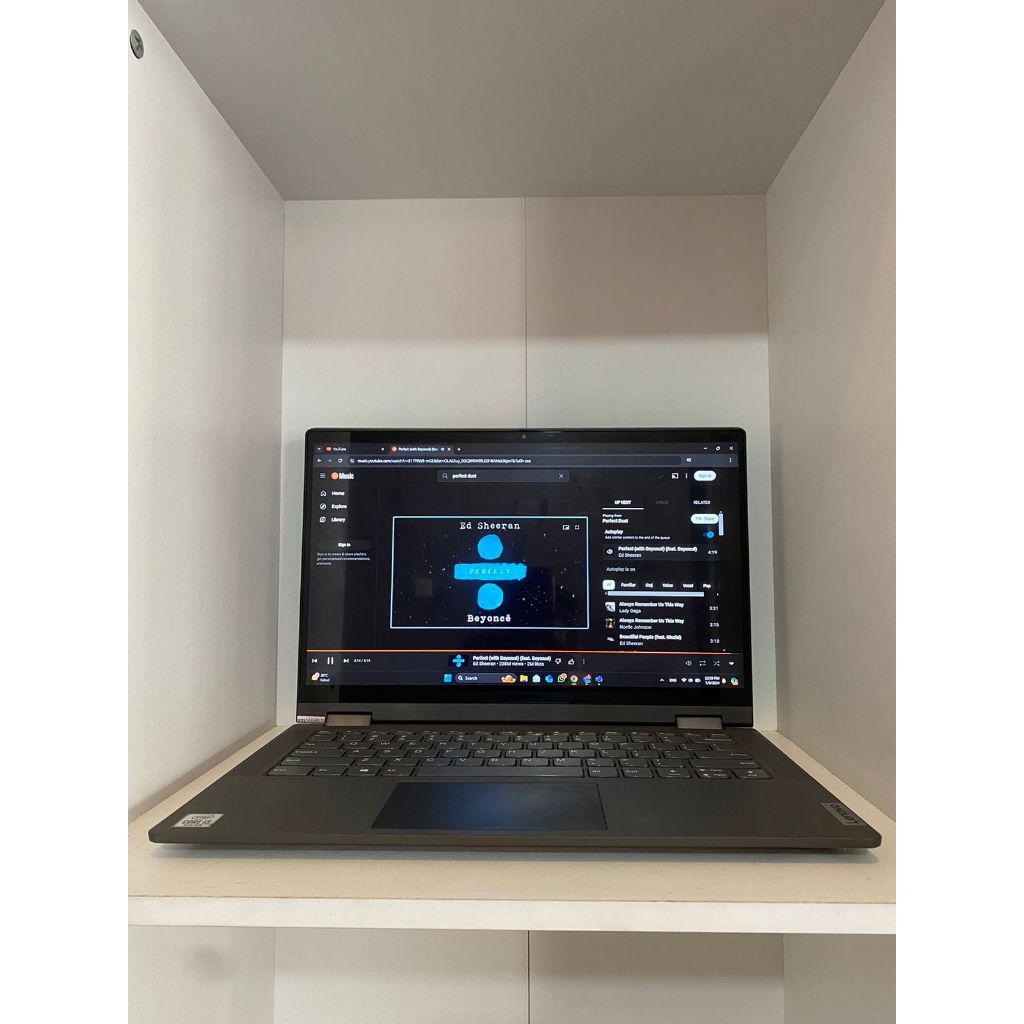 Lenovo Ideapad Flex 5 Touchscreen | i3 Gen 10 | 4 GB RAM | SSD 128 GB | Layar 14" FHD-IPS Touchscree