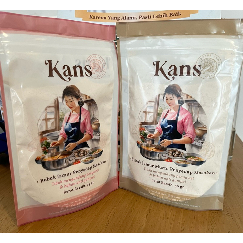 

Kans Bubuk Jamur Penyedap Makanan