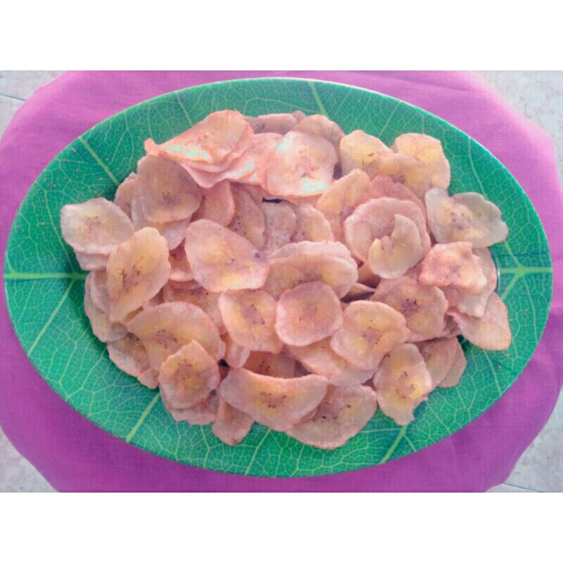 

keripik pisang murah 1/2 kg, ceriping pisang harga grosir, banana chips