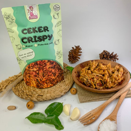 

KERIPIK CEKER CRISPY KRIUK CIKRUH ORIGINAL & PEDAS JERUK GURIH JAJANAN CEMILAN KERUPUK KRISPI RENYAH