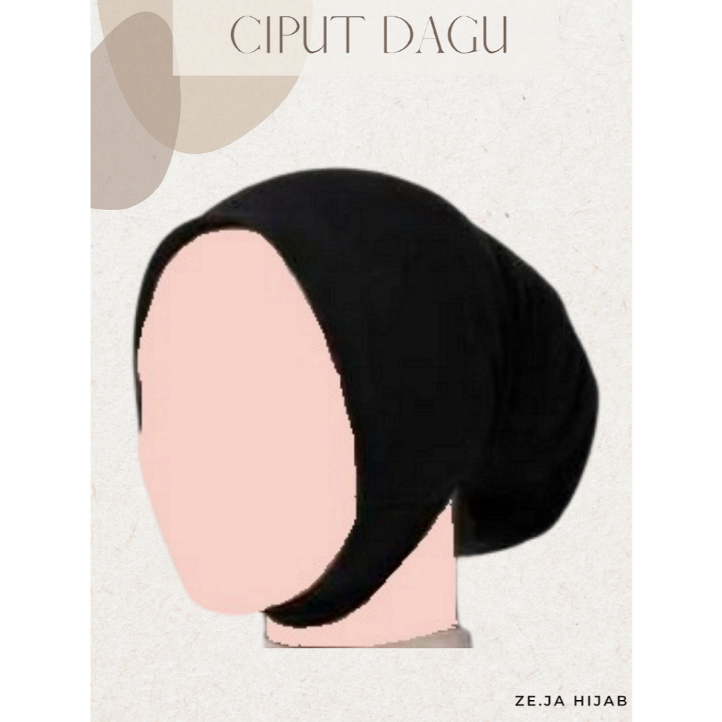Ciput Dagu Tali / Inner Hijab Dagu Tali - Kaos Rayon
