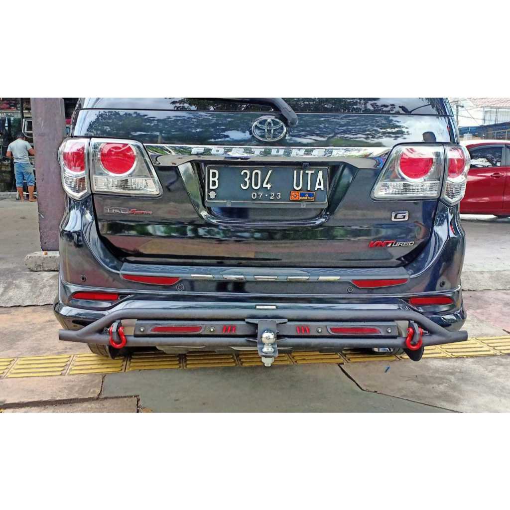 TOWING FORTUNER 2012/2014 LAMA MODEL COBRA / PENGAMAN BU PER BELAKANG FORTUNER 2012/2014  MODEL COBR