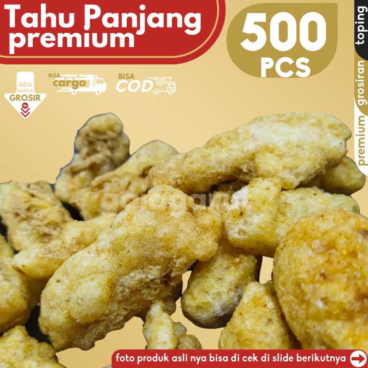 

Cuanki Tahu Stick Keriting Premium 500pcs – Toping Baso Aci & Seblak by Gaiagarut
