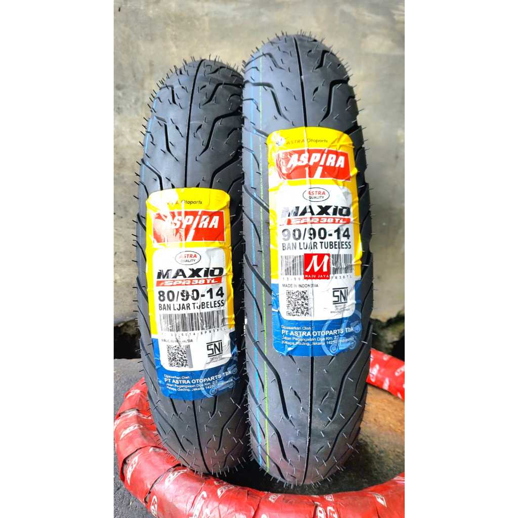 BAN ASPIRA TUBLES 80/90-14 BAN 90/90-14 RING 14 ban 80/90-14 ban 90/90-14 ban tubles ban motor ring 