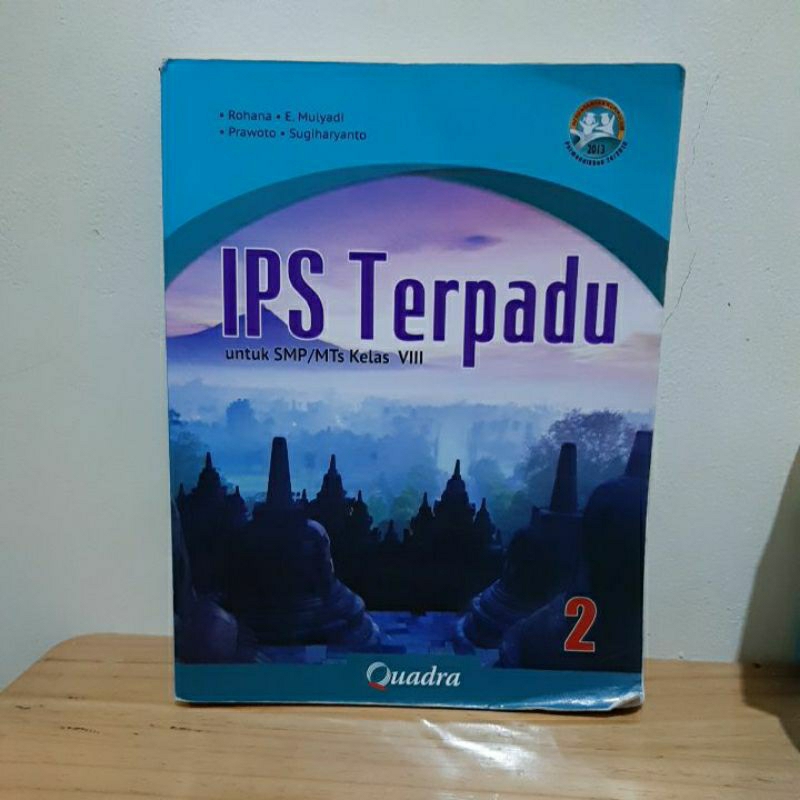 Preloved Buku Original IPS Terpadu Kelas 8 Quadra
