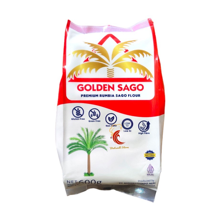 

Golden Sago Sagu Rumbia 600 Gr