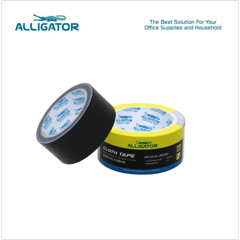 

Alligator Cloth Tape Black 36mm