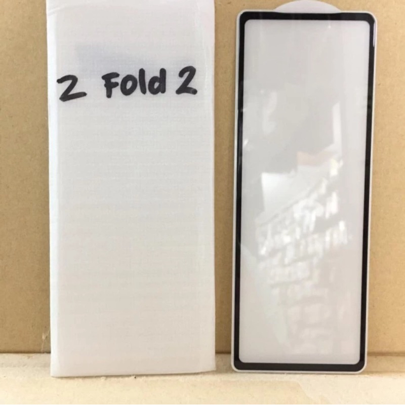 Tempered glass Samsung z fold 2 clear / kaca z fold 2 bening