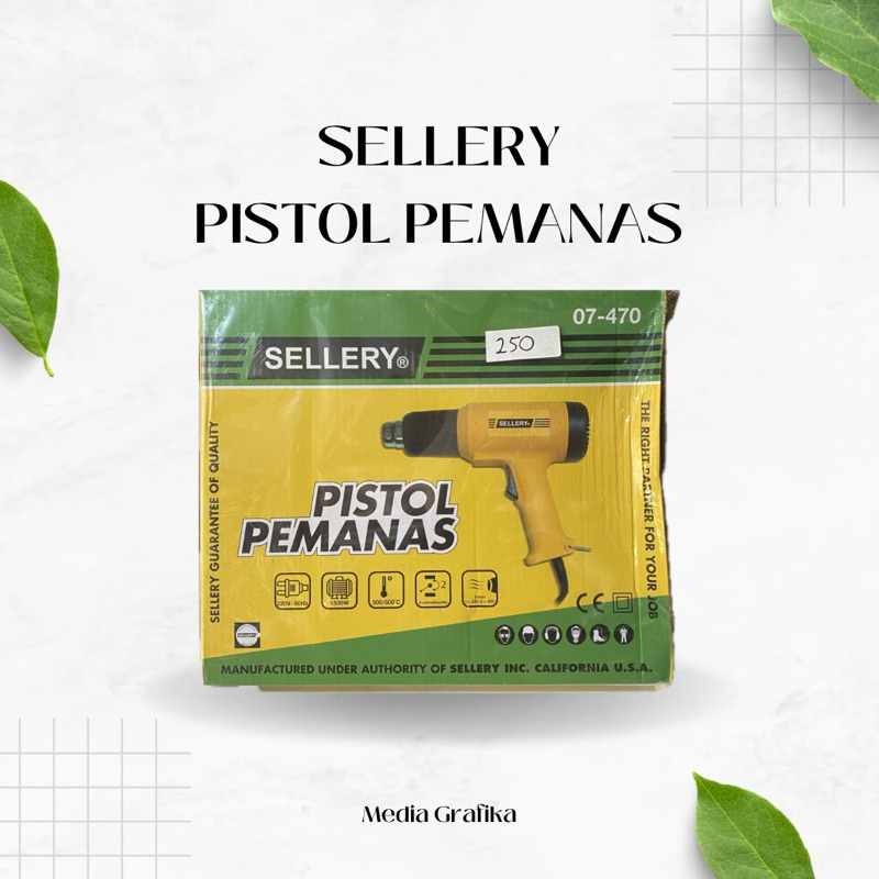 Hot Heat Gun / Hot Air Gun / Pemanas Plastik / Alat Pemanas Sellery