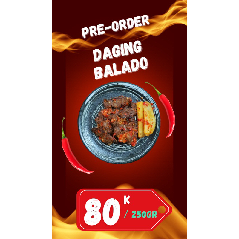 

PRE-ORDER DAGING BALADO / DENG DENG BALADO