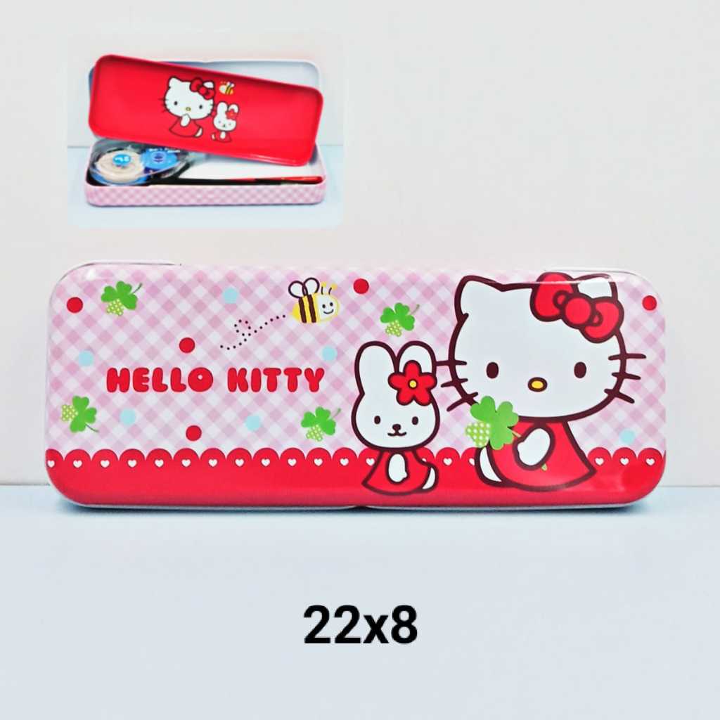 

TEMPAT PENSIL KALENG HELLO KITTY \TEMPAT PENSIL HELLO KITTY ORI