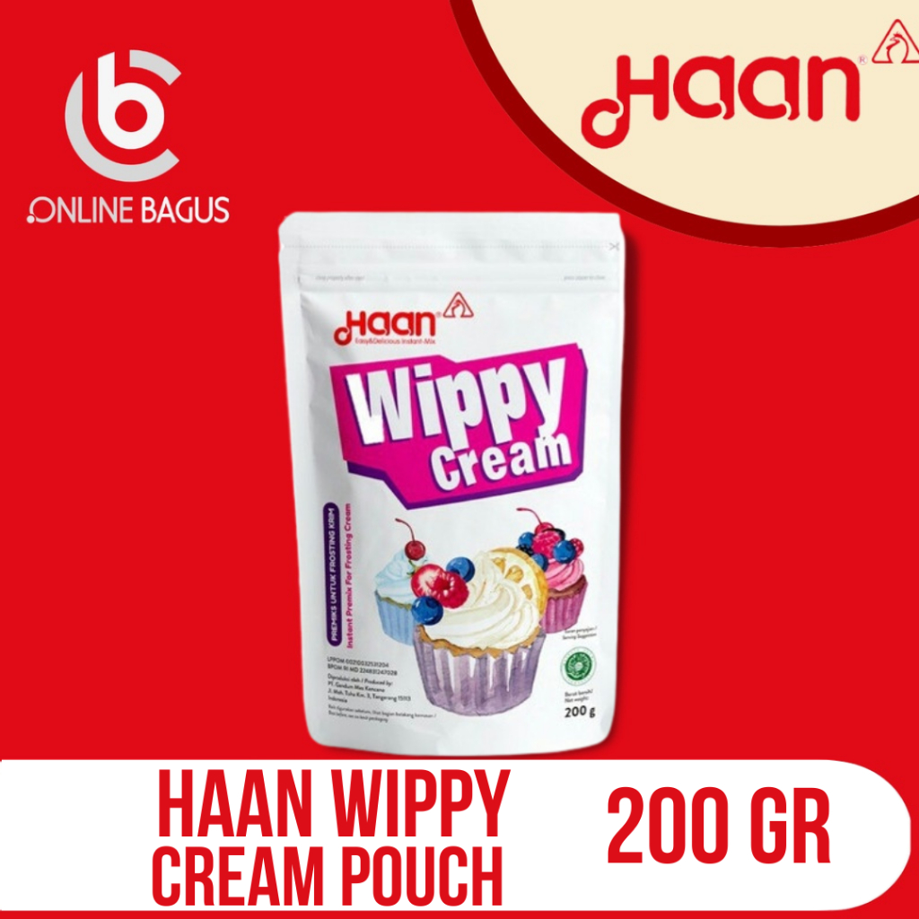 

Haan Wippy Cream Pouch 200g