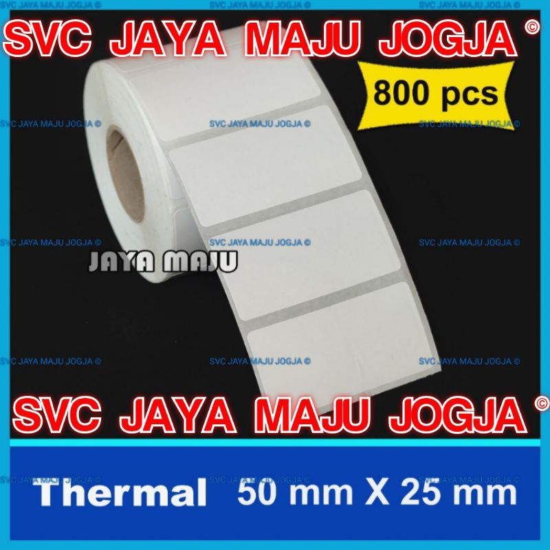 

[ ARGOX ] 50 X 25 THERMAL - 1 LINE - FACE OUT - ISI 800 PCS || CORE 1" || LABEL BARCODE TANPA RIBBON MURAH STIKER LABEL BARCODE THERMAL 1 KOLOM - RESEP OBAT LAB KLINIK || 50X25 MM - ARGOX - OS214 OS 214 NU PLUS CP2140 CP 2140 CP2240 CP 2240
