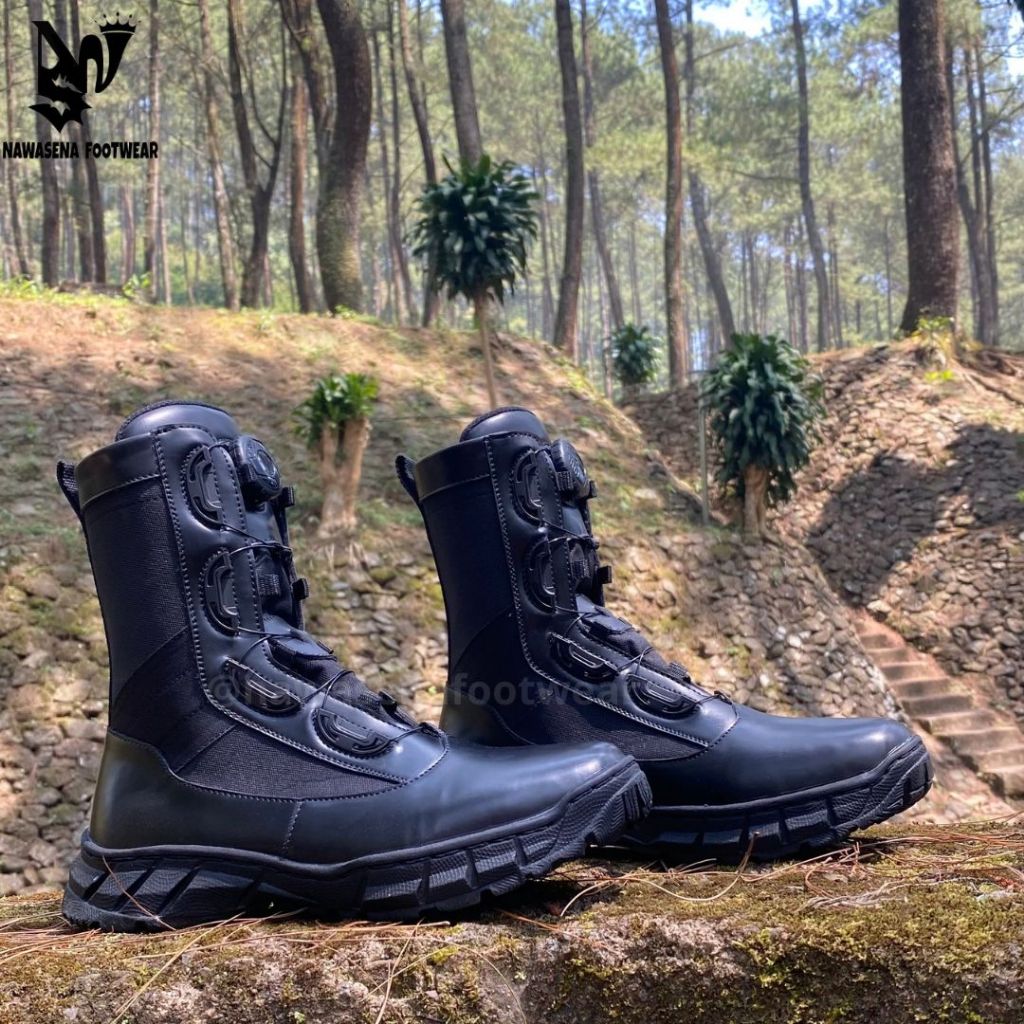 ⭐️⭐️⭐️⭐️⭐️ SEPATU PDL TALI PUTAR NAWASENA TERBARU TYPE JPL1 xtrack KULIT DOFF JATAH POLRI TNI POLRI 