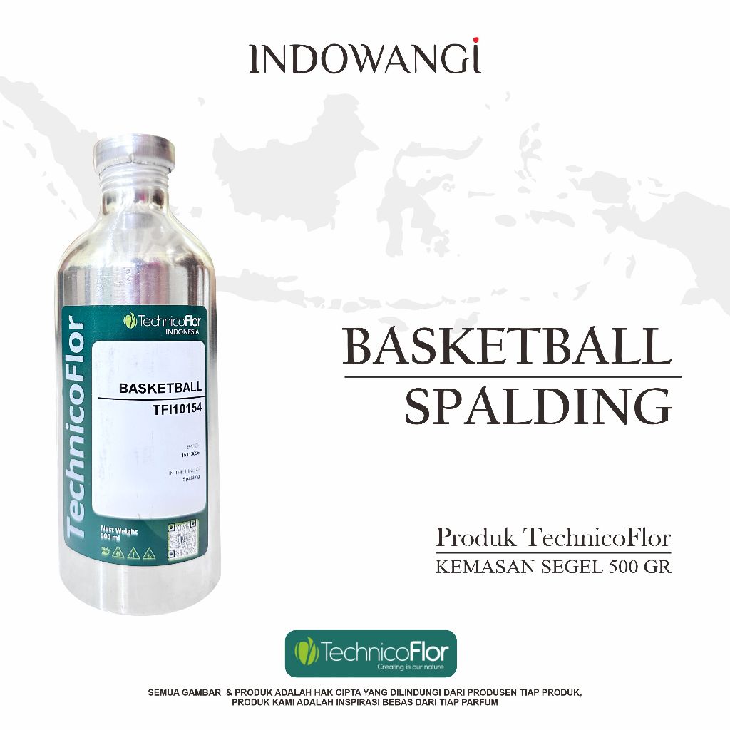 Bibit Parfum BASKETBALL (SPALDING) by TFI Kemasan Segel 500Gr