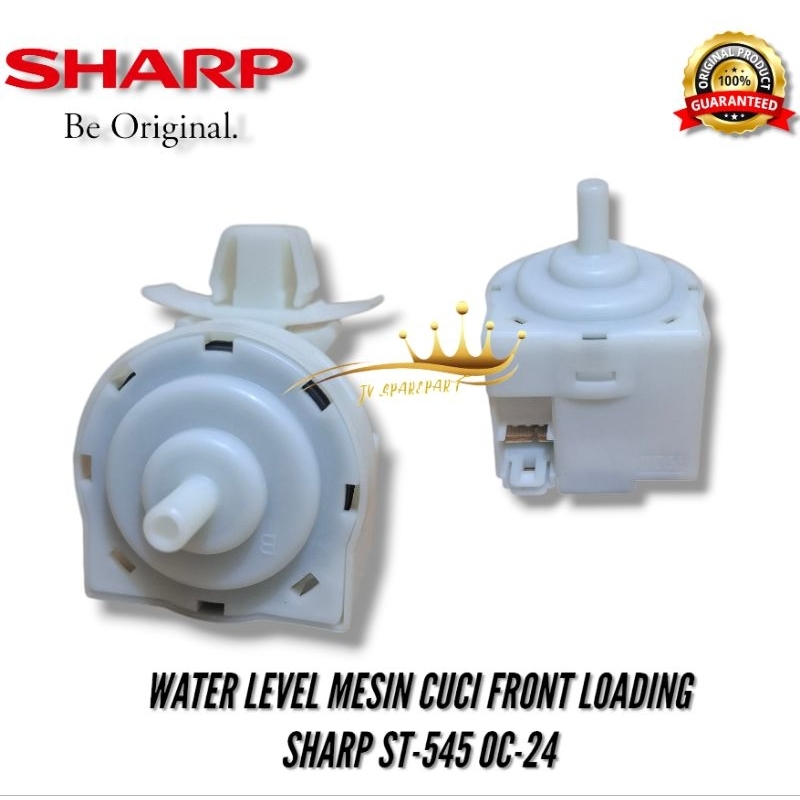 Water Level Mesin Cuci SHARP Front Loading (Bukaan Depan) ST545 OC-24