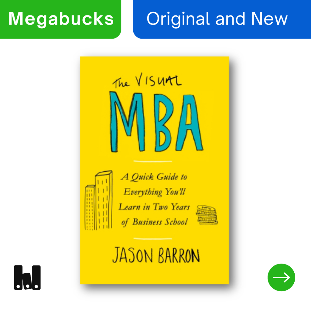 (Penguin) The Visual MBA by Jason Barron Original English