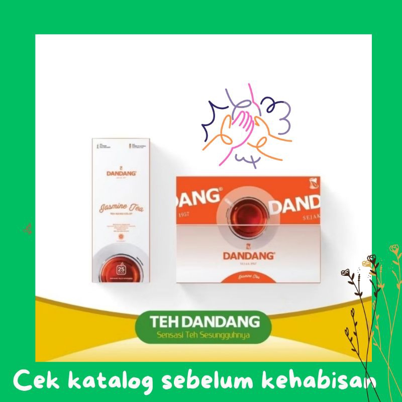 

TEH CELUP DANDANG JASMINE ISI 25PCS