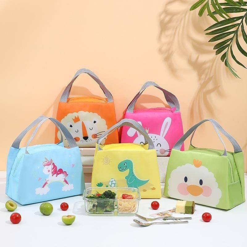 TAS BEKAL MAKANAN ANAK LUNCH BAG TEMPAT BEKAL ANAK TEMPAT PENYIMPANAN MAKANAN TAS LUNCH BOX