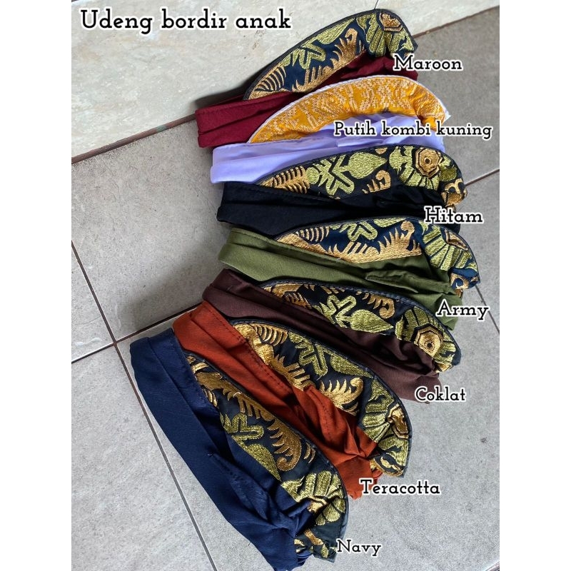 UDENG BORDIR ANAK / UDENG JADI