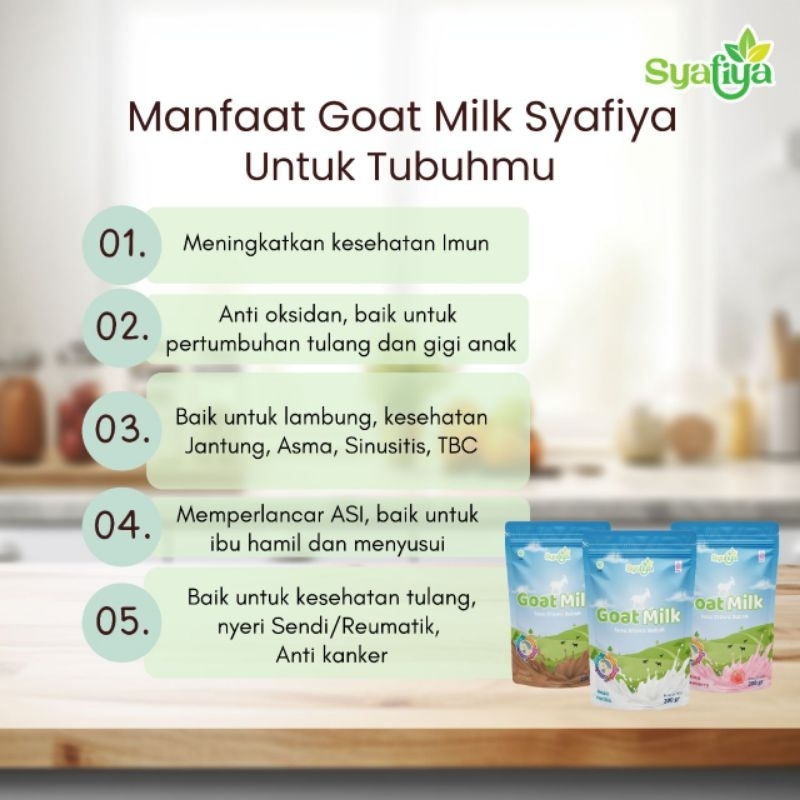 

susu kambing etawa goat milk syafiya