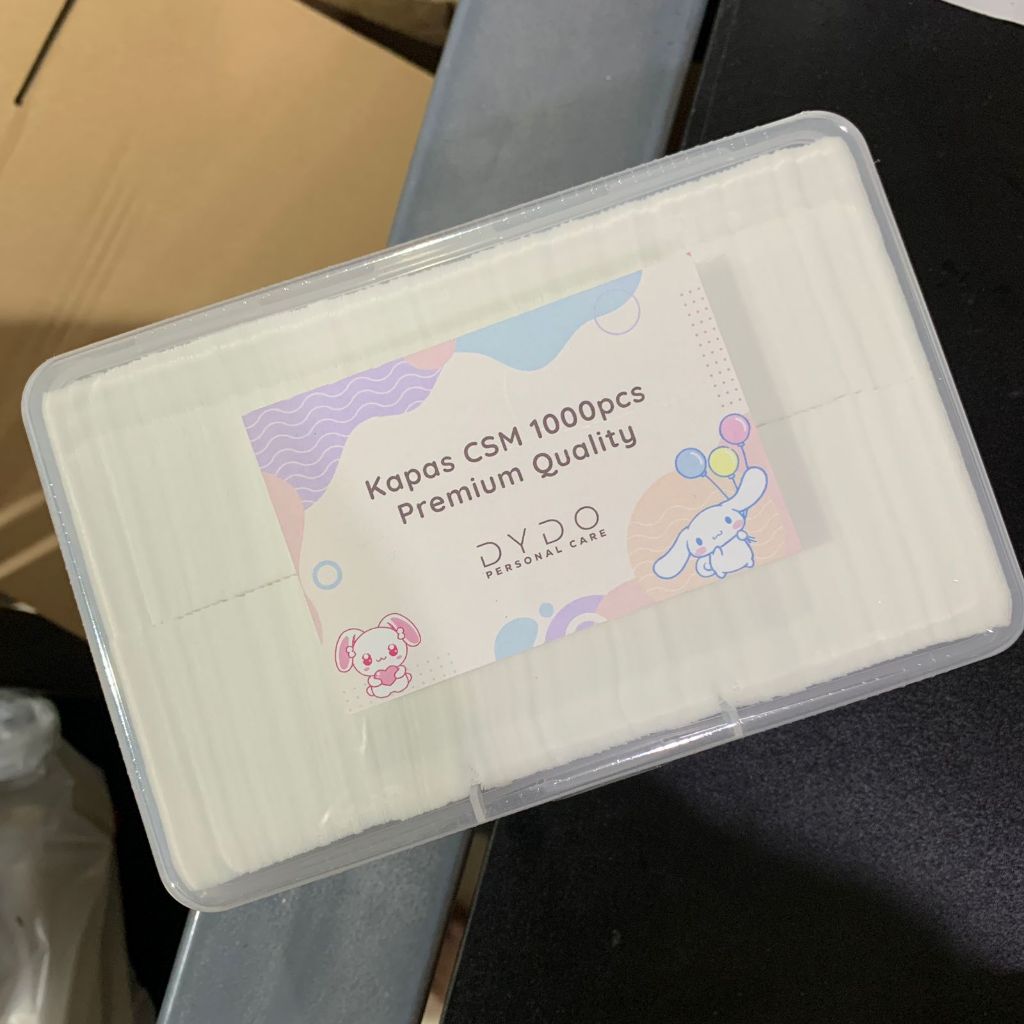 DYDO Kapas CSM / Kapas Kompres Jerawat / Kapas Toner Tipis Box 1000pcs