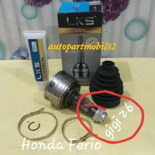 CV Joint Luar As Roda Depan Luar Honda Ferio