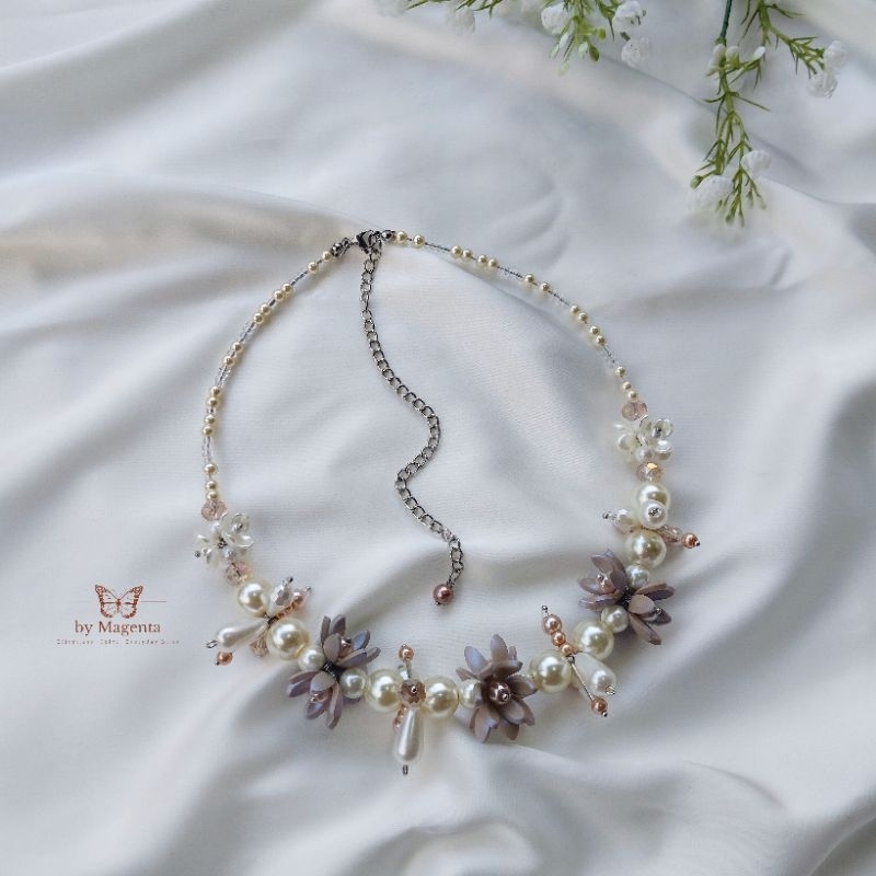 NATASHA NECKLACE KALUNG MANIK HIJAB  DAN NON HIJAB